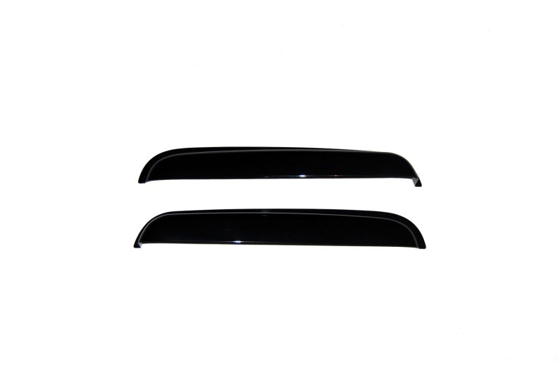 AVS 15613 | 99-16 Ford F-250 Super Duty Supercab Ventvisor Outside Mount Rear Window Deflectors 2pc - Smoke; 1999-2016