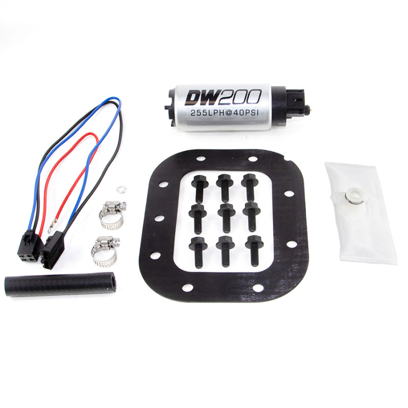 DeatschWerks 9-201-1028 | 86-89 Chevy Corvette 5.7L DW200 255 LPH In-Tank Fuel Pump w/ Install Kit; 1986-1989