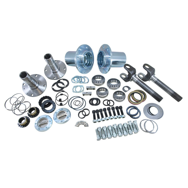 Yukon Gear & Axle ya wu-04 | Yukon Gear Spin Free Locking Hub Conversion Kit For Dana 60 & Aam / 00-08 SRW Dodge