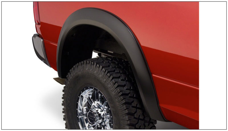 Bushwacker 50036-02 | 10-18 Dodge Ram 2500 Fleetside Extend-A-Fender Style Flares 2pc - Black; 2010-2018