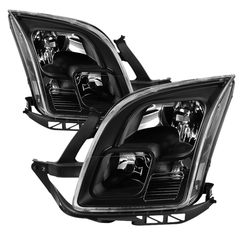 SPYDER 9035234 | xTune Ford Fusion 2006-2009 OEM Style Headlights -Black HD-JH-FFUS06-AM-BK; 2006-2009