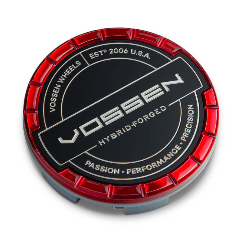 Vossen cap-bsc-sm-hf-rd | Vossen Billet Sport Cap - Small - Hybrid Forged - Vossen Red