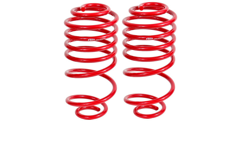 BMR Suspension sp037r | BMR 78-87 G-Body Rear Lowering Springs - Red; 1978-1987