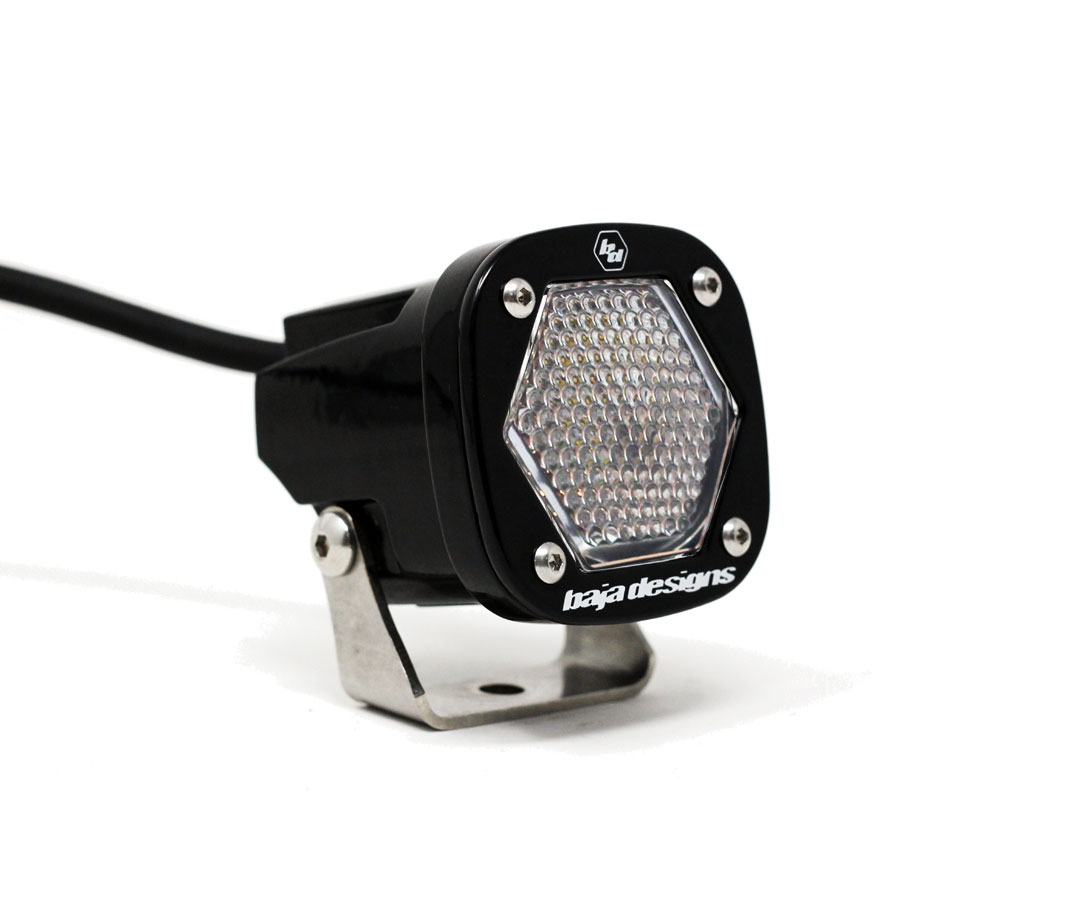 Baja Designs 380006 | S1 Work/Scene LED Light w/ Mounting Bracket Single