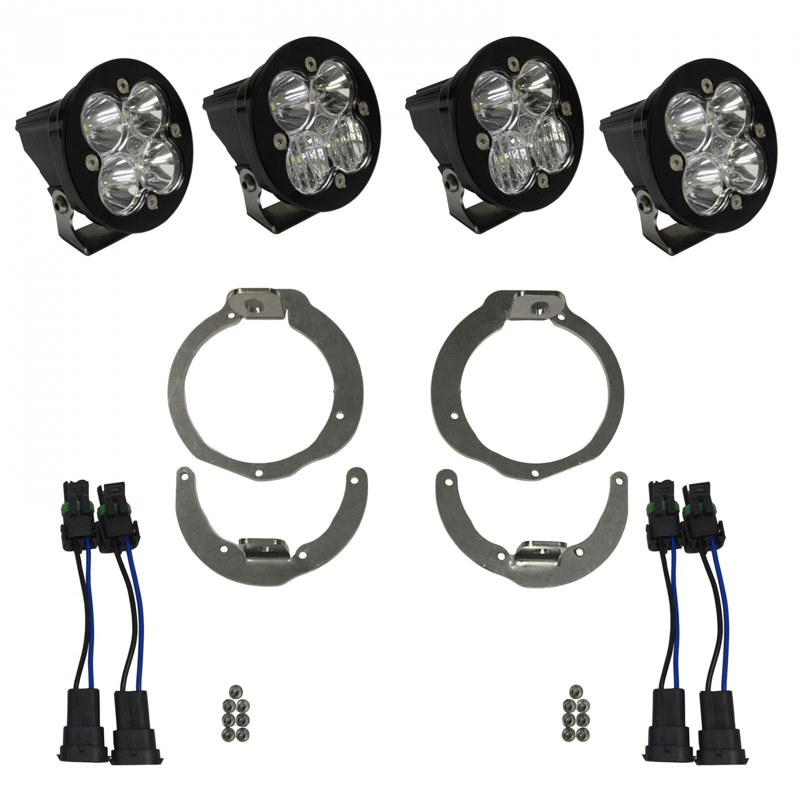 Baja Designs 447044 | 13-16 Can-Am Maverick/11-16 Renegade Kit Sportsmen Headlight Kit; 2013-2016