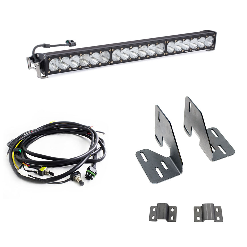 Baja Designs 447633 | GMC 2500 3500 HD OnX6+ 30in Light Bar Kit; 2018-2022