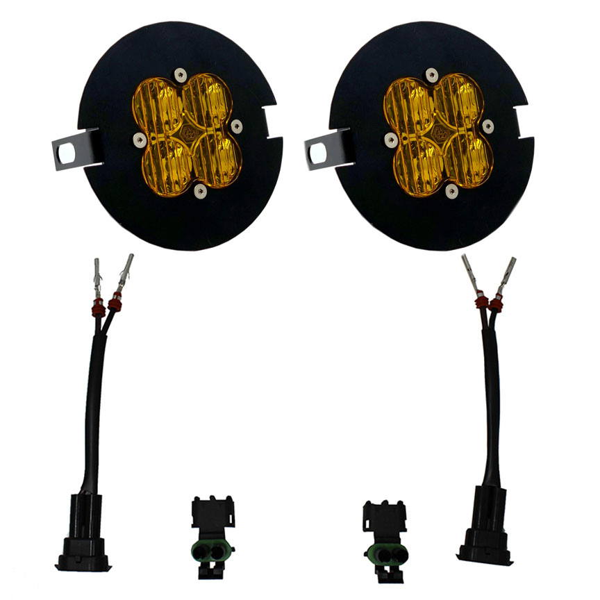 Baja Designs 447713 | Ford Raptor Fog Light Kit - Amber; 2010-2014