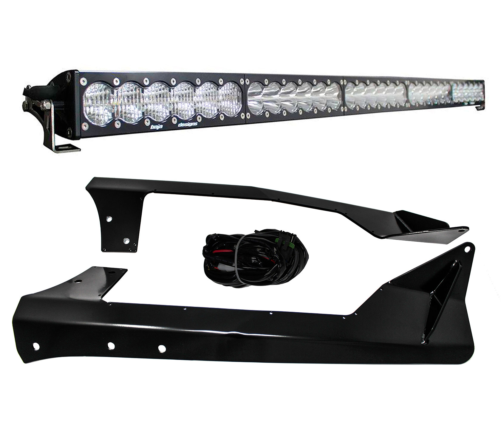 Baja Designs 457503 | Jeep Wrangler JK OnX6 Series 50in Light Bar Kit; 2007-2017