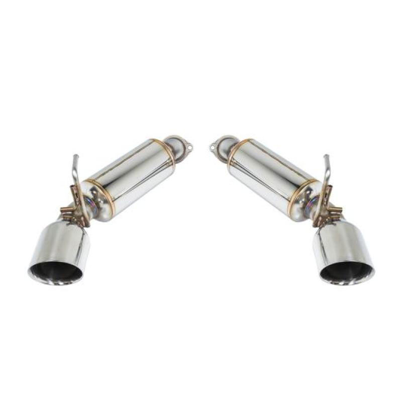 Remark ro-ts34-s | 09-19 Nissan 370z Axle Back Exhaust w/Stainless Single Wall Tip; 2009-2019