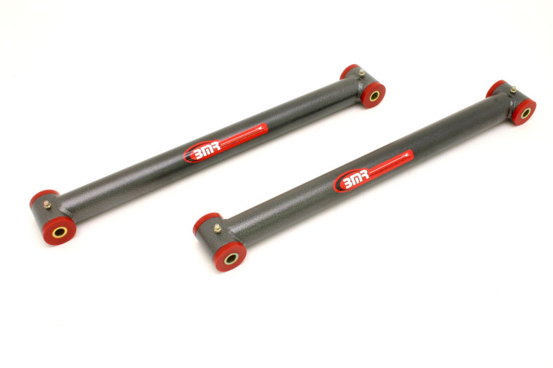 BMR Suspension MTCA001H | BMR Chrome moly tubular control arms, polyurethane bushings, Firebird V8 / V6 Black Hammertone; 1982-2002