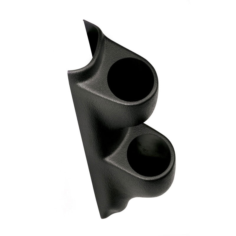 AutoMeter 20804 | Autometer 89-94 Nissan 240SX 52mm Black Dual Gauge Pod; 1989-1994