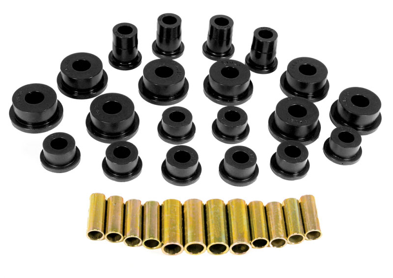 Prothane 7-305-BL | 88 Pontiac Fiero Rear Trailing Arm Bushings - Black; 1988-1988