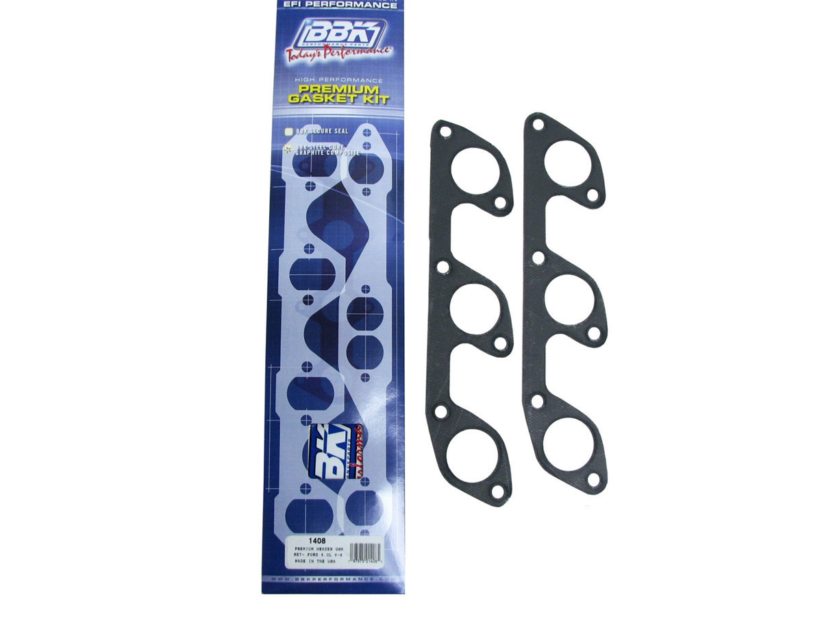 BBK 1408 | Premium Header Gasket Set Ford 4.0L V-6 V6; 2005-2010