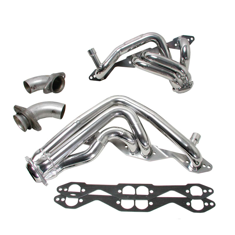 BBK 1595 | 93-96 Chevrolet Impala SS Shorty Tuned Length Exhaust Headers - 1-5/8 Chrome; 1993-1996