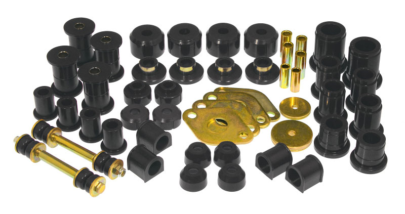 Prothane 18-2005-BL | 89-94 Toyota Truck 4wd Total Kit - Black; 1989-1994