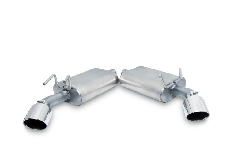 Gibson 620001 | Performance Exhaust Chevrolet Camaro 3.6L Stainless Axle Back Dual Exhaust System; 2010-2015