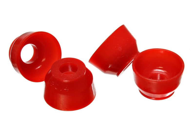 Energy Suspension 9.13132r | 61-62 Buick Riviera Red Ball Joint Dust Boot Set; 1961-1962