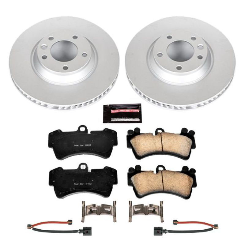 PowerStop crk4558 | Power Stop 07-15 Audi Q7 Front Z23 Evolution Sport Coated Brake Kit; 2007-2015