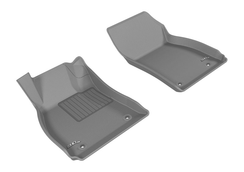 3D Maxpider l1bc02611501 | 3D MAXpider 2011-2017 Buick Regal Kagu 1st Row Floormat - Gray; 2011-2017