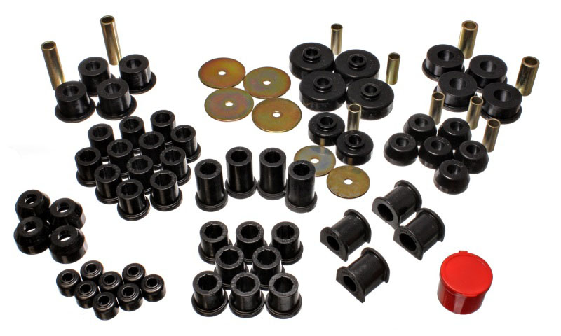 Energy Suspension 8.18102g | 79-85 Toyota 4WD Pickup (Except T-100 & Tundra) Black Hyper-Flex Master Bushing S; 1979-1985