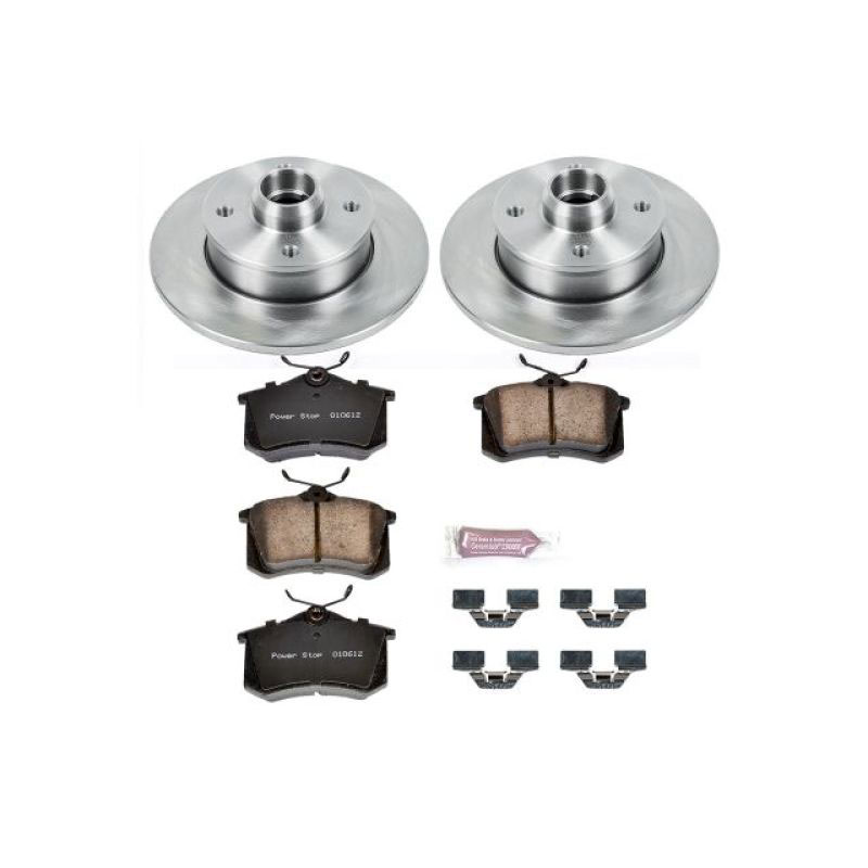 PowerStop koe369 | Power Stop 99-02 Volkswagen Cabrio Rear Autospecialty Brake Kit; 1999-2002