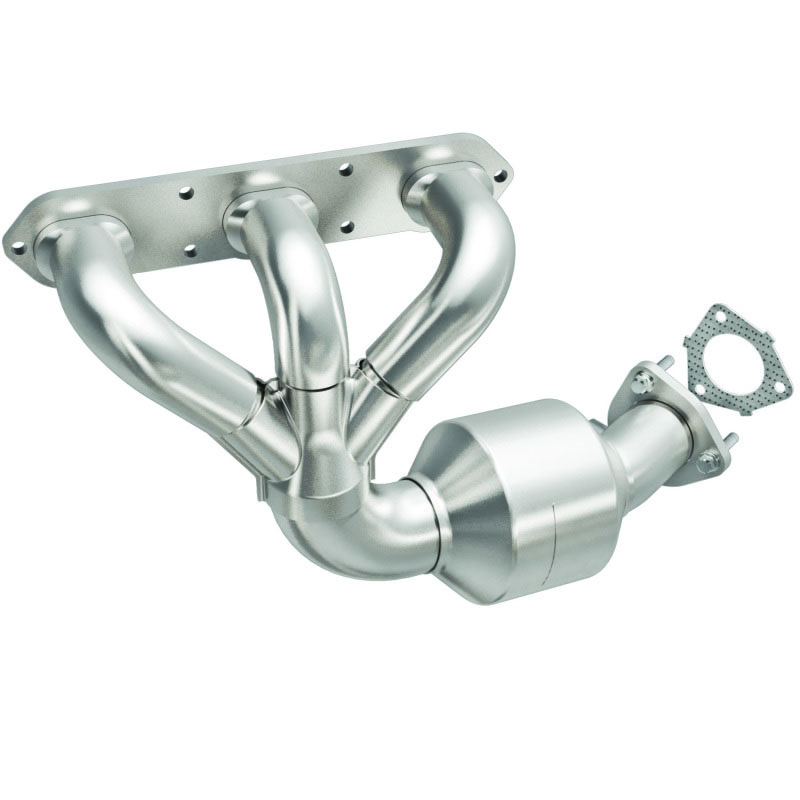 Magnaflow 49931 | MagnaFlow Conv 06-08 Porsche Cayman DF SS OEM Grade Passenger Side Catalytic Converter w/Header; 2006-2008