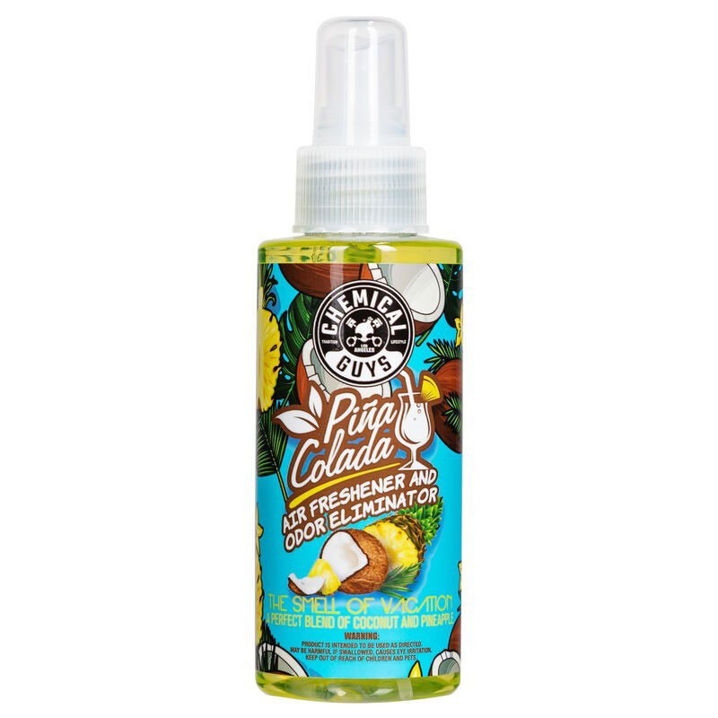 Chemical Guys air22904 | Pina Colada Air Freshener & Odor Eliminator - 4oz (P12)