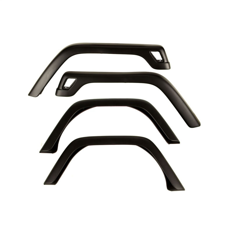 Omix 11603.02 | 4-Piece Fender Flare Kit- 97-06 Jeep Wrangler; 1997-2006