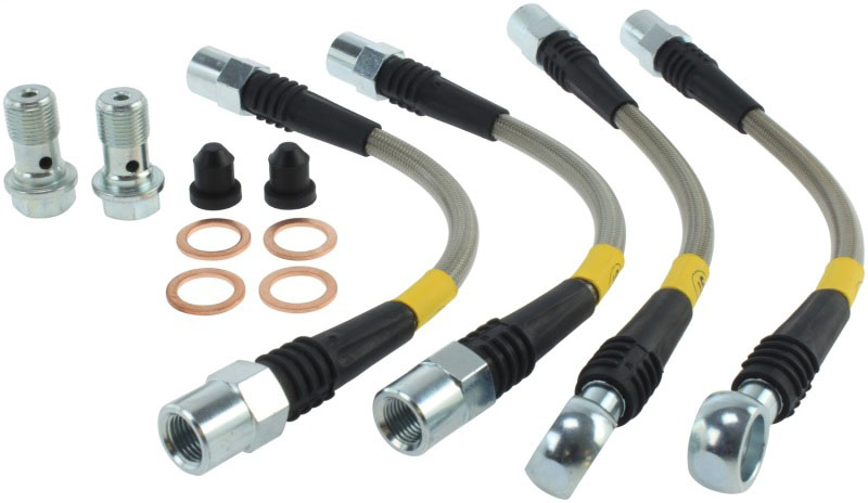 Stoptech 95033513 | StopTech 98-05 VW Passat Rear Stainless Steel Brake Line Kit; 1998-2005