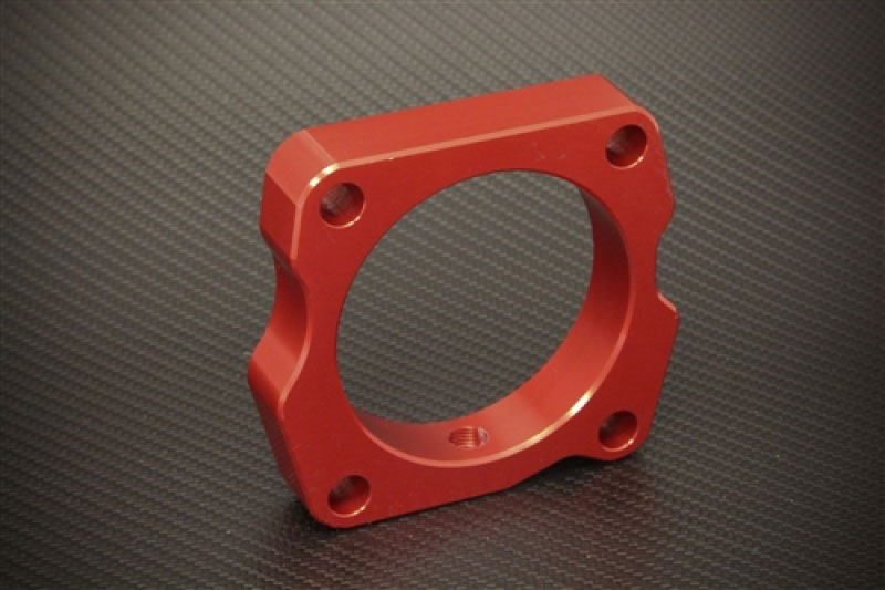 Torque Solution ts-tbs-003r-1 | Throttle Body Spacer (Red): Acura TL 2004-2007; 2004-2007