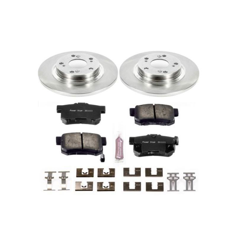 PowerStop koe2310 | Power Stop 00-09 Honda S2000 Rear Autospecialty Brake Kit; 2000-2009