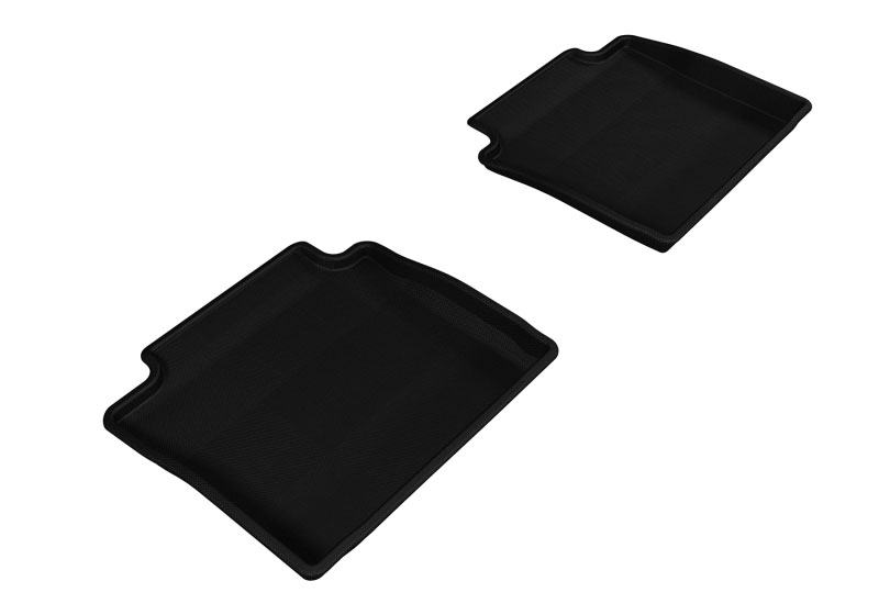 3D Maxpider l1ch04221509 | 3D MAXpider 2014-2020 Chevrolet Impala Kagu 2nd Row Floormats - Black; 2014-2020