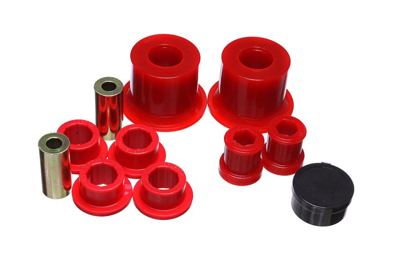 Energy Suspension 15.3120r | 05-14 VW Jetta (Base) / 06-09 VW GTI Front Control Arm Bushing Set - Red; 2005-2014