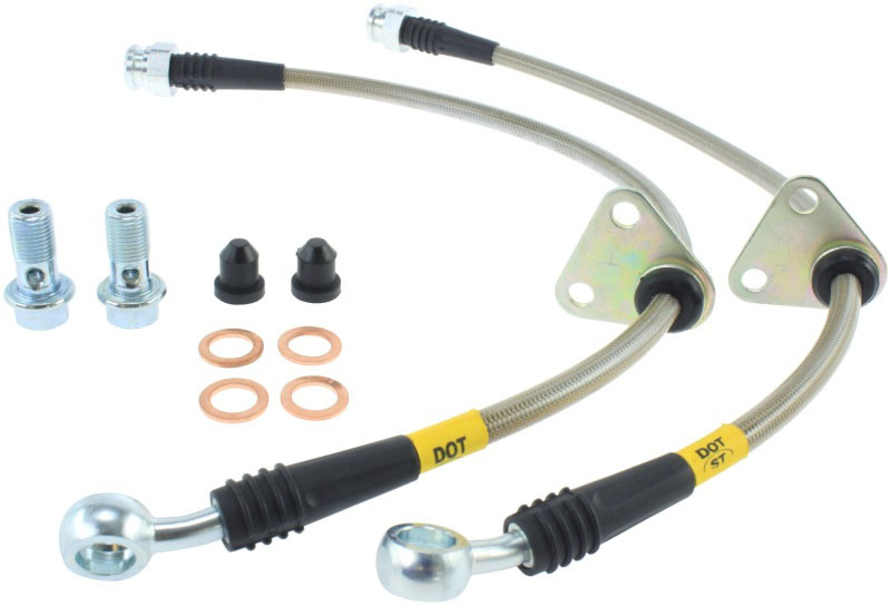 Stoptech 95040506 | StopTech 00-05 Honda S2000 Rear SS Brake Lines; 2000-2005