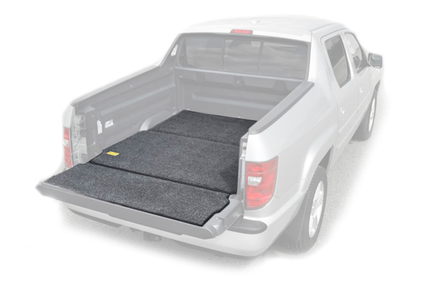 Bedrug bmh17rbs | BedRug 2017+ Honda Ridgeline (2pc Floor) Mat (Use w/Spray-In & Non-Lined Bed); 2017-2021