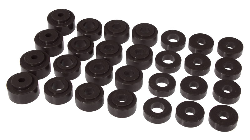 Prothane 7-123-BL | 68-72 GM Mid-Size Hardtop Body Mount - Black; 1968-1972