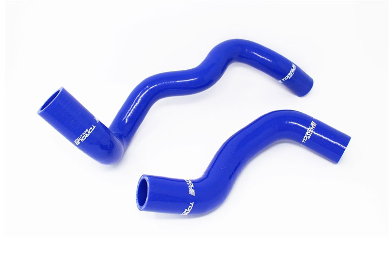 Torque Solution ts-ch-513bu | 2016+ Ford Focus RS Silicone Radiator Hose Kit - Blue; 2016-2023