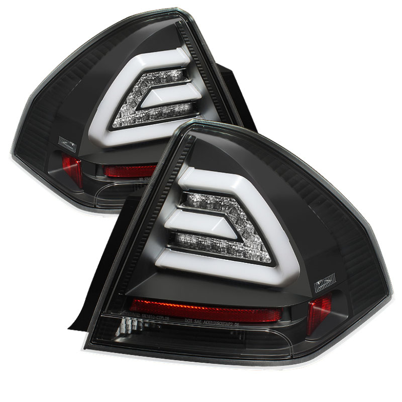 SPYDER 5076380 | Spyder Chevy Impala Impala Limiited LED Tail Lights - Black - (ALT-YD-CHIP06-LED-BK); 2006-2013