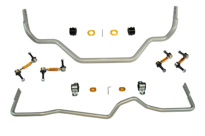 Whiteline bnk006 | 03-08 Nissan 350Z / Infinti G35 Front and Rear Swaybar Assembly Kit; 2003-2008