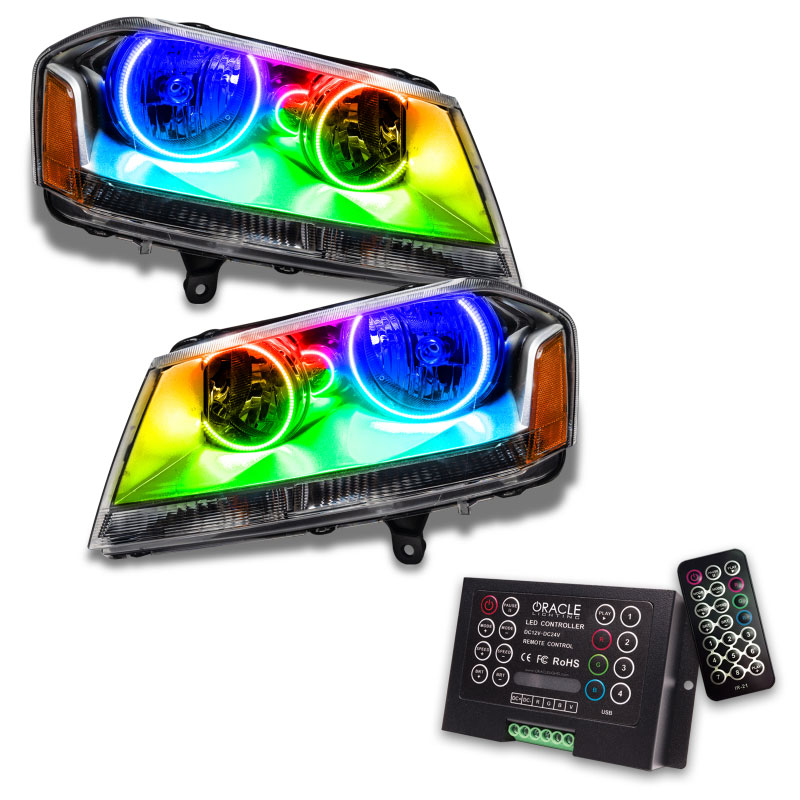 Oracle Lighting 8102-333 | Oracle 08-14 Dodge Avenger SE/SXT SMD HL - ColorSHIFT w/ 2.0 Controller; 2008-2014