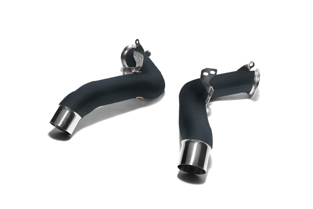 Armytrix BMF5M-DDC | ARMYTRIX Ceramic Coated High-Flow Performance Race Downpipe BMW F10 M5; 2012-2017