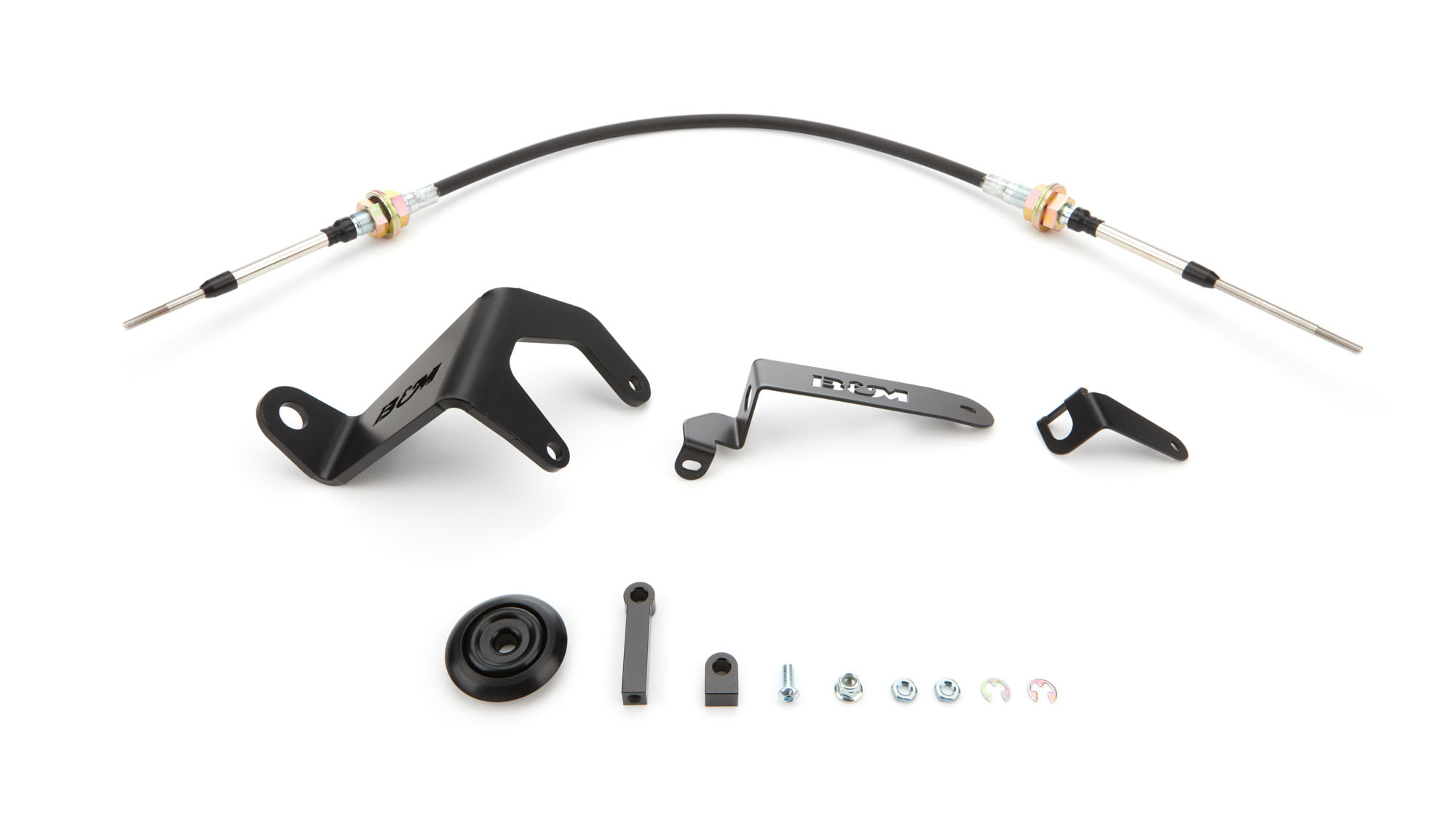 B&M 80899 | B&M HD TC Shifter Cable Kit Jeep Wrangler JK/Rubicon; 2007-2018