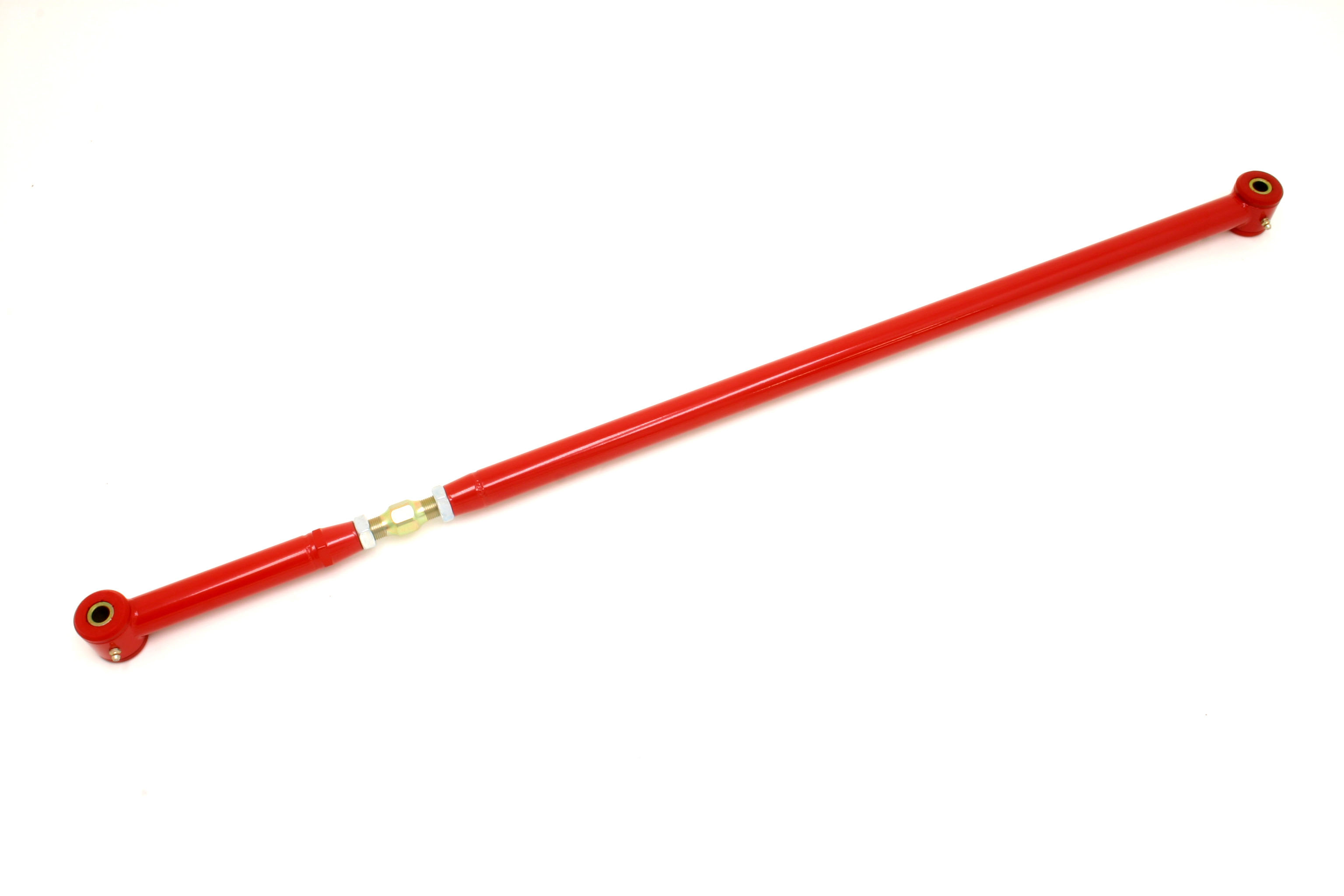 BMR Suspension PHR002R | BMR Adjustable panhard rod w/poly bushings Camaro V8 / V6 Red; 1982-2002