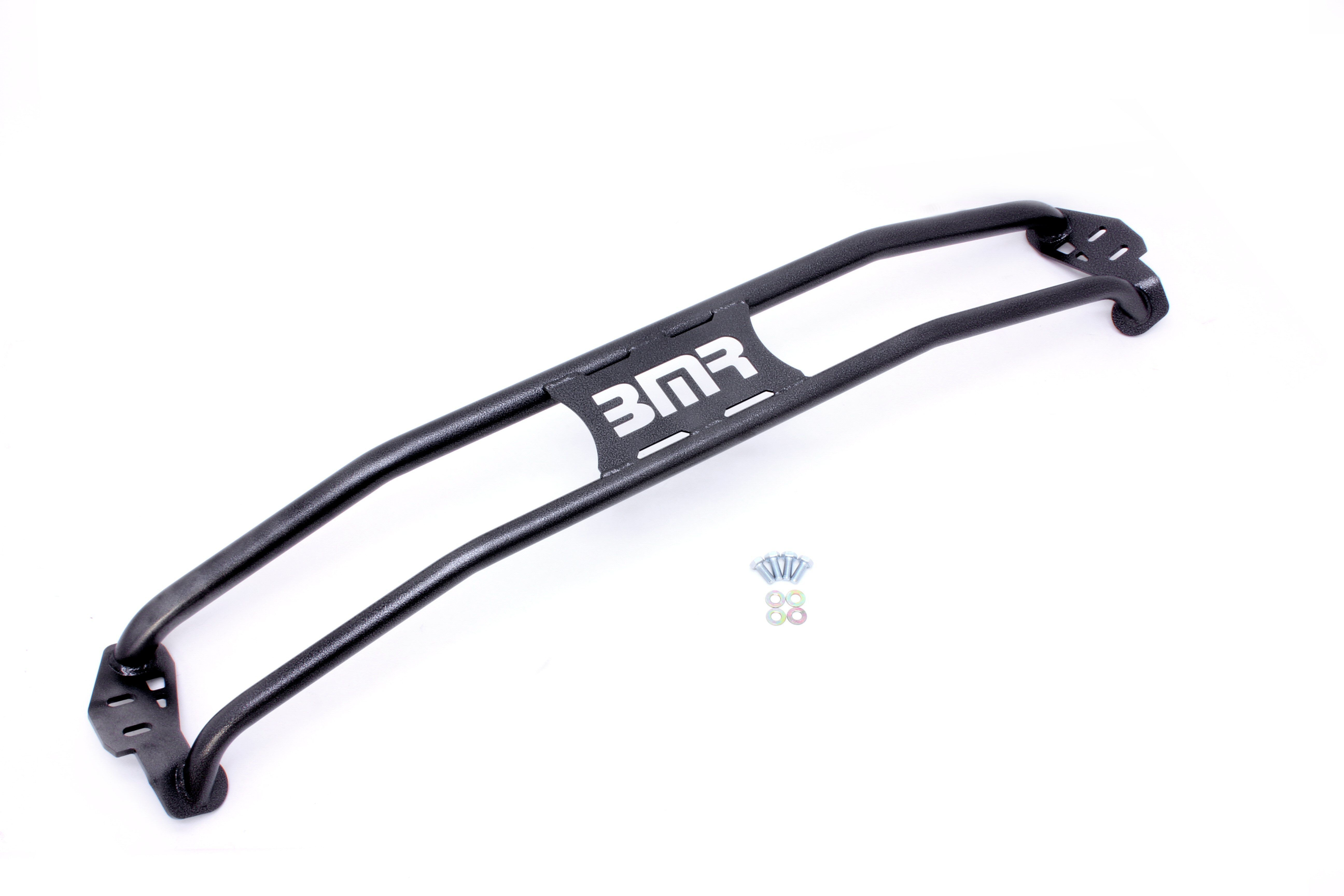 BMR Suspension STB017H | Strut Tower Brace for the Camaro Black Hammertone; 2011-2015