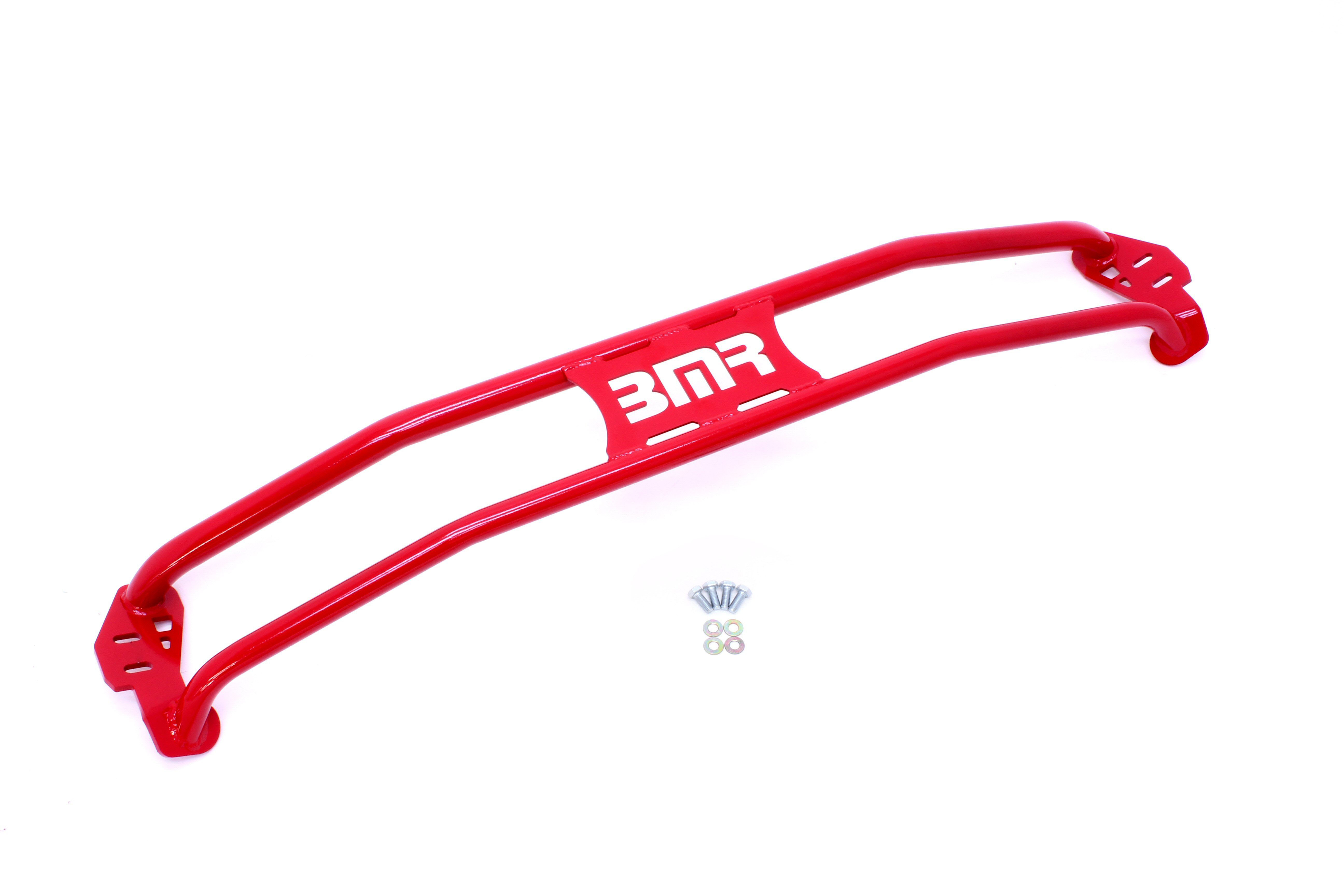 BMR Suspension STB017R | Strut Tower Brace for the Camaro Red; 2011-2015