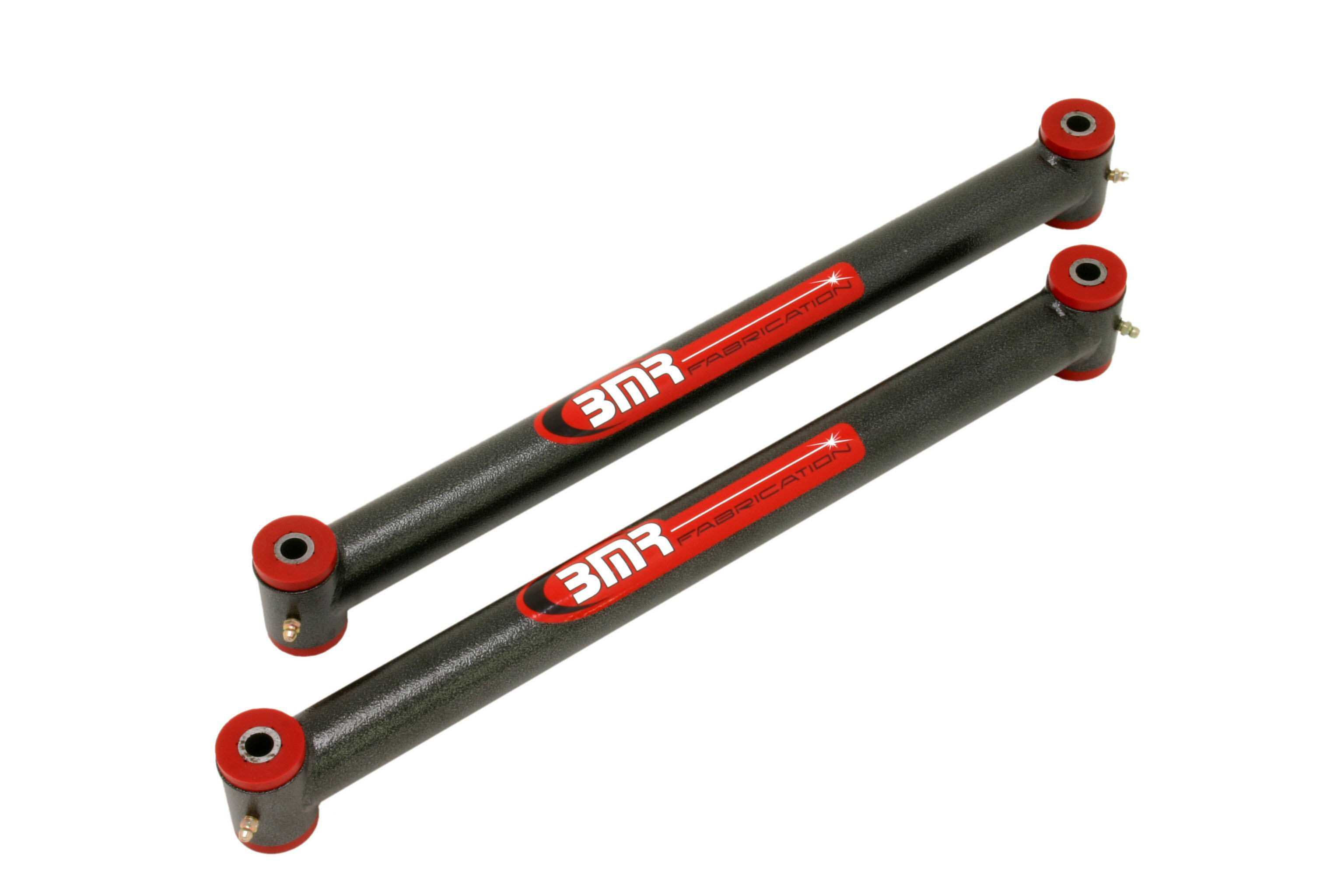 BMR Suspension TCA001H | BMR Tubular lower control arms Camaro with poly bushings V8 / V6 Black Hammertone; 1982-2002