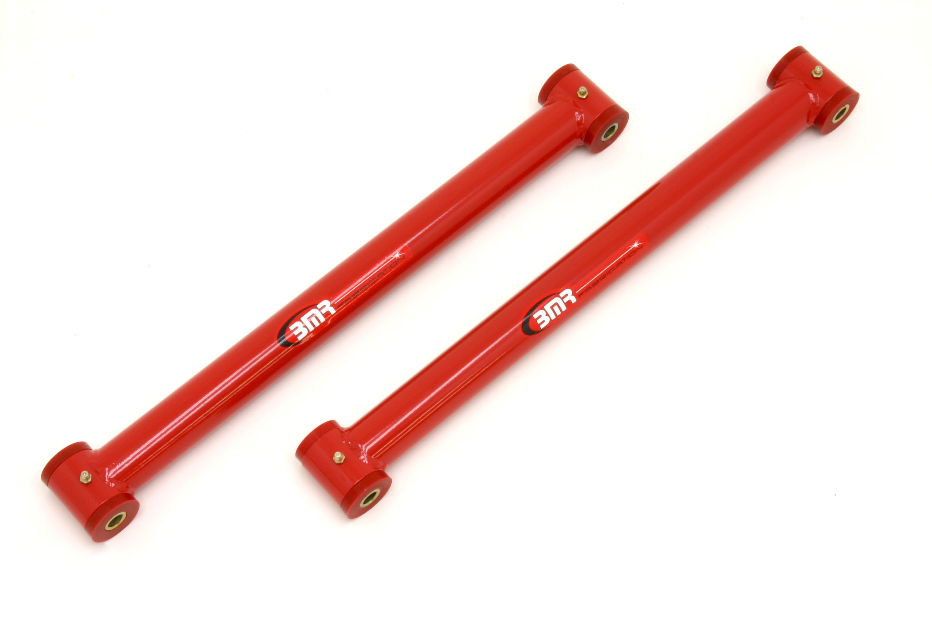 BMR Suspension TCA001R | BMR Tubular lower control arms Camaro with poly bushings V8 / V6 Red; 1982-2002