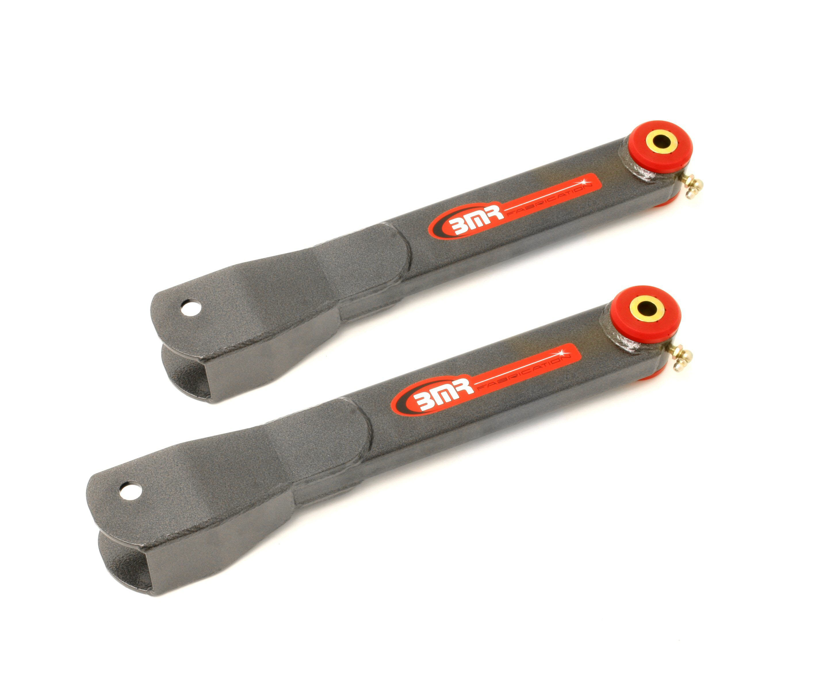 BMR Suspension TCA026H | BMR Camaro Rear Trailing Arms, pair Polyurethane Bushings Black Hammertone; 2010-2015