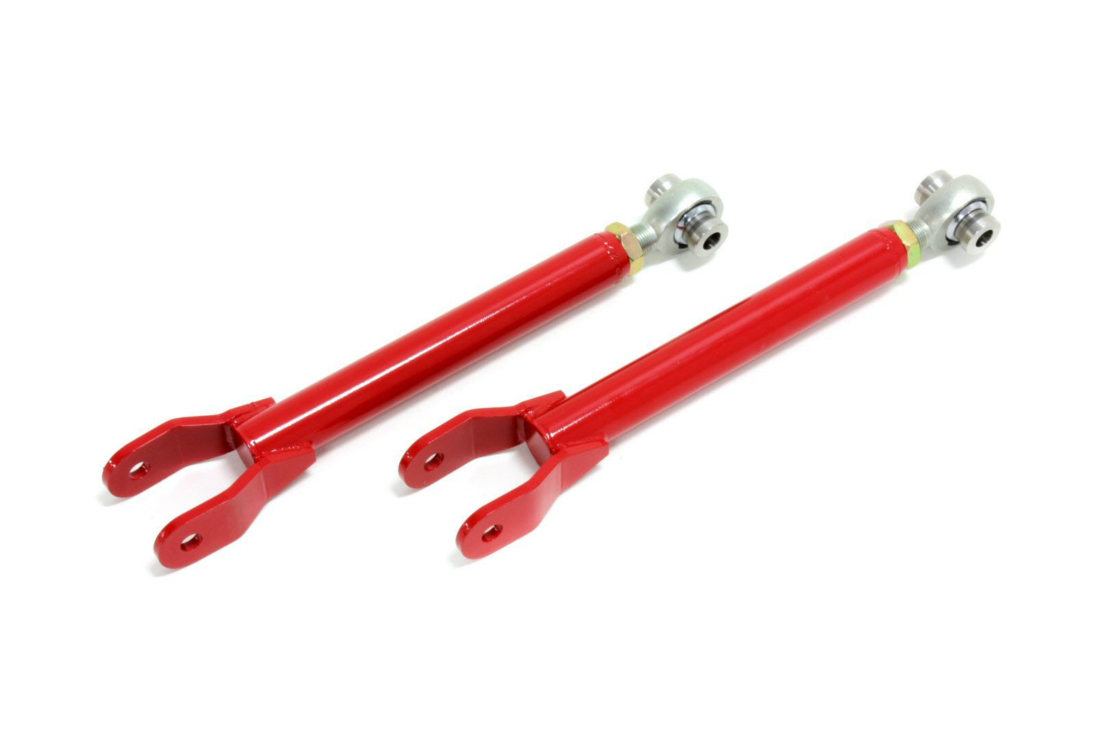 BMR Suspension TCA033R | BMR Adjustable Trailing Arms for the Camaro Red; 2010-2015