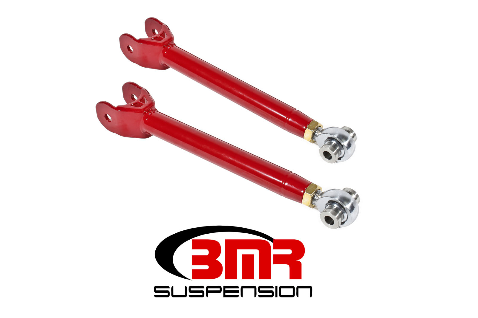 BMR Suspension utca062r | BMR 16-17 6th Gen Camaro Upper Control Arms Single Adj. Rod Ends - Red; 2016-2024